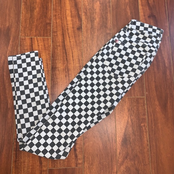 BDG Checkered Jeans - Picture 4 of 6